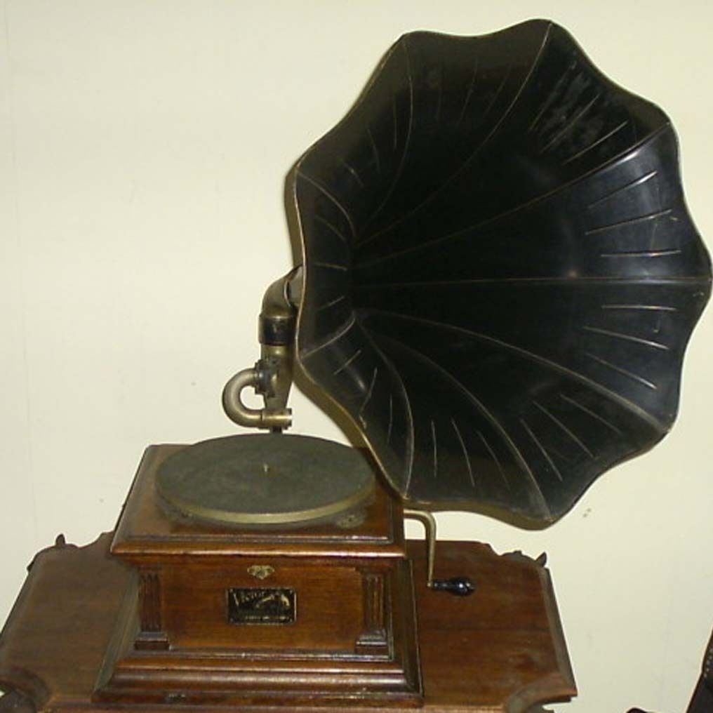 Antique Victor Talking Machine Phonograph Model 3 for Repair or Parts 