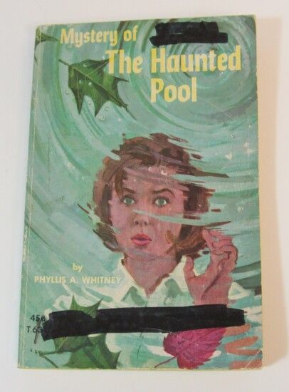   THE HAUNTED POOL Phyllis A Whitney Young Adult Vintage Scholastic PB