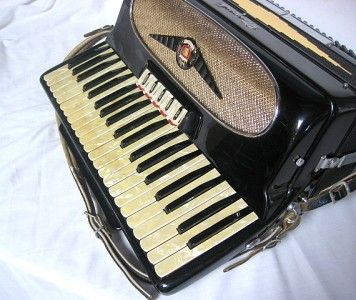 Monarch Accordion with Case Made in Italy