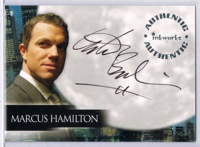 Angel Adam Baldwin as Marcus Hamilton Autograph A 36