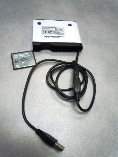 Addonics Hi Speed USB Card Reader Writer AESDD12U2 with SMART 128mb 
