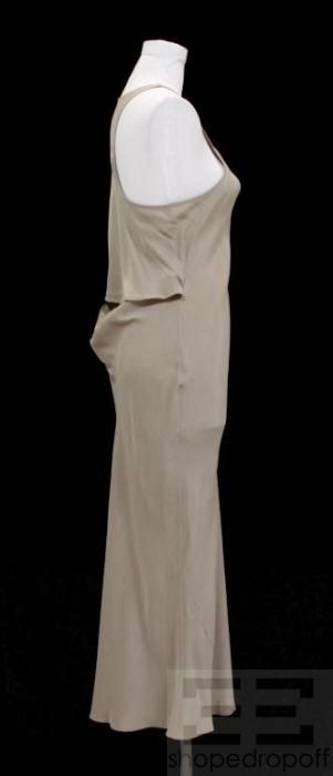 Alexander Wang Beige Silk Tank Dress Size S