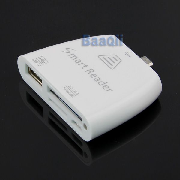 i9300 micro usb host all in one card smart reader
