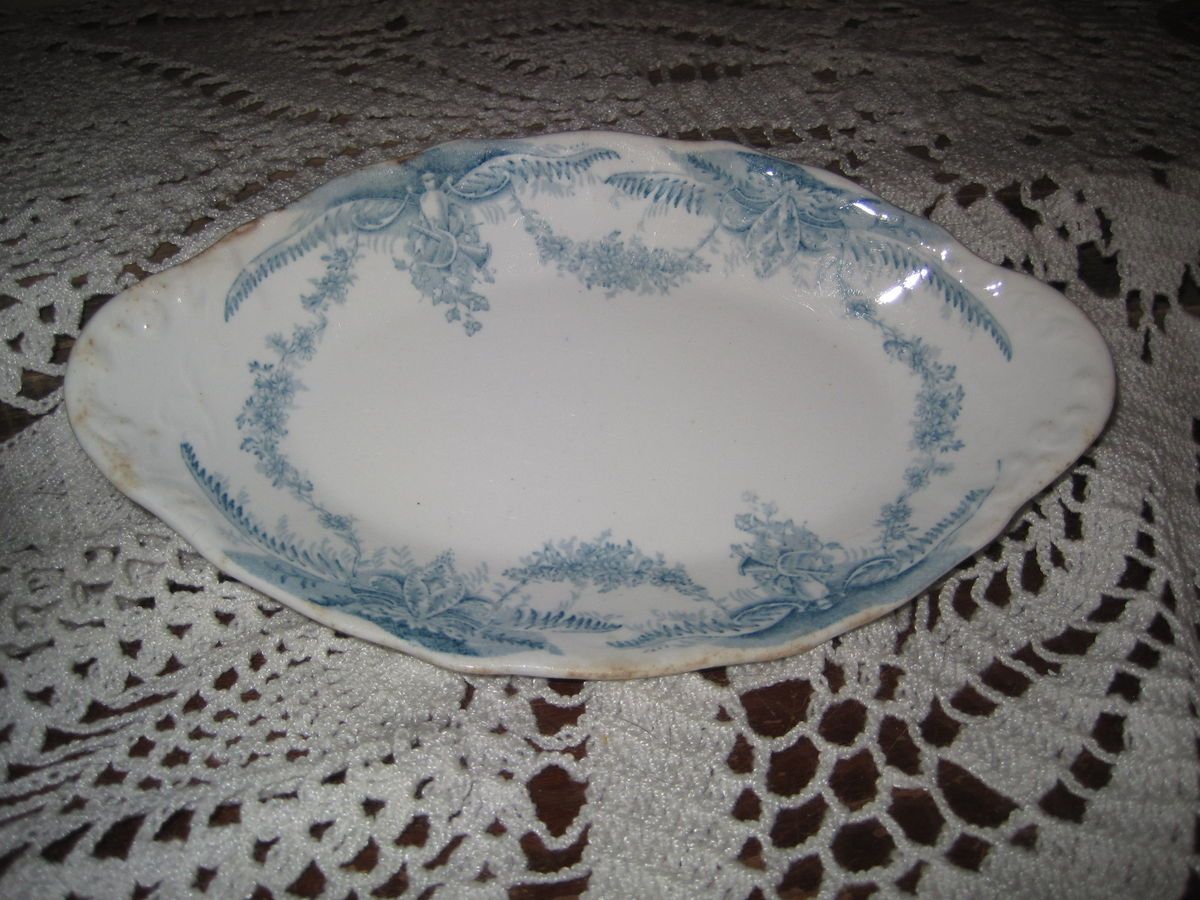   Porcelain Royale Pitcairns Limited Tunstall England Aquilla Oval Dish