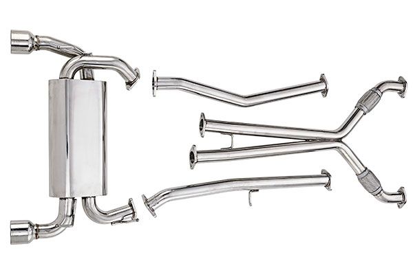 Tiburon DC Sports Stainless Steel Exhaust System DCS6501