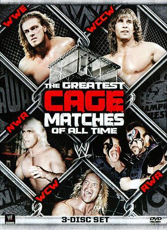 WWE The Greatest Cage Matches of All Time DVD, 2011, 3 Disc Set