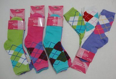 Bulk lot of 288 pairs, Womens Pattern Crew socks , size 9 11 Great 