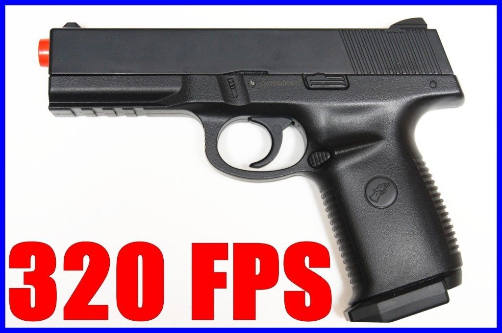 320 FPS 6MM AIRSOFT SPRING SAFETY SWITCH Orange tip HAND GUN PISTOL 27