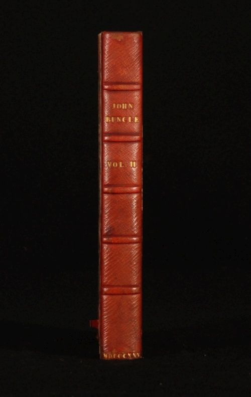 An uncommon 1825 edition of The Life of John Buncle by Thomas Amory.