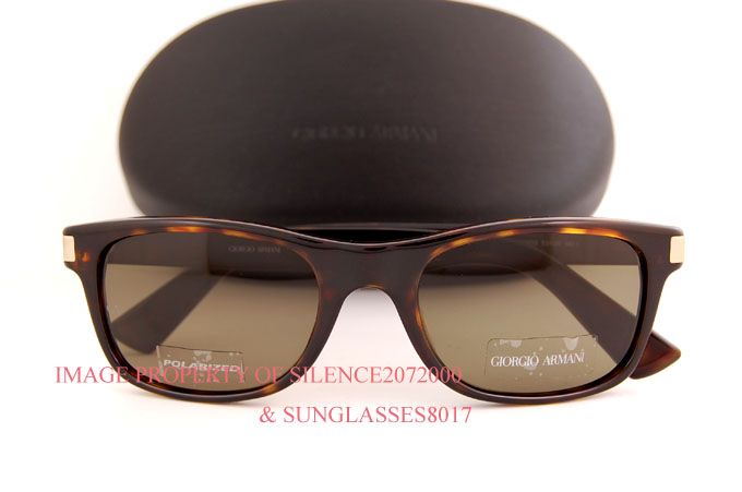 New Giorgio Armani Sunglasses 574 s 086 Polarized Men