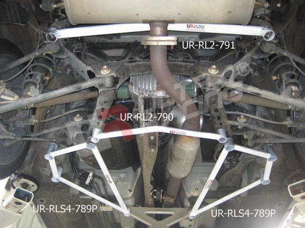 ULTRA RACING 87CM 2 PT REAR LOWER STRUT ANTI ROLL BAR 05 12 MAZDA MX 5 
