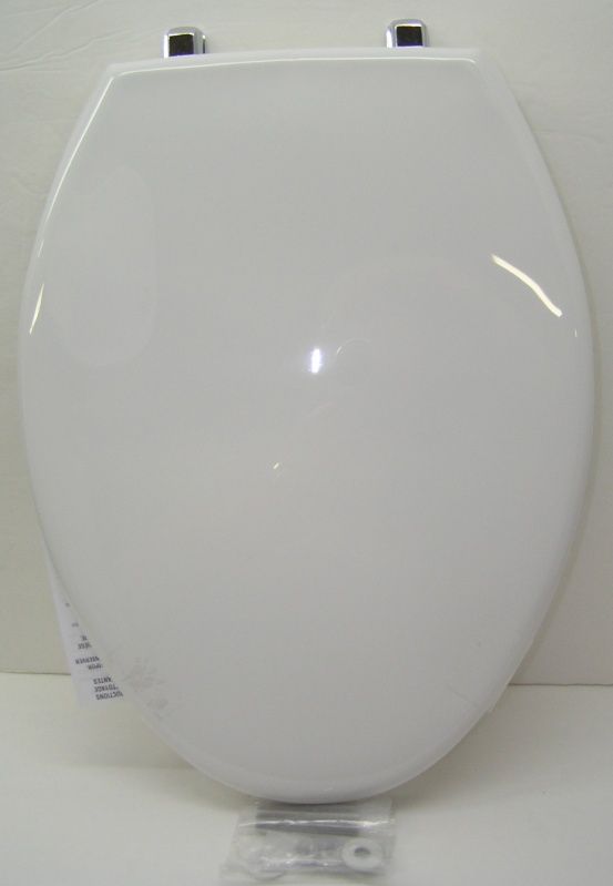 Bemis Elongated White Plastic Toilet Seat 1900 SS Made in The USA New 