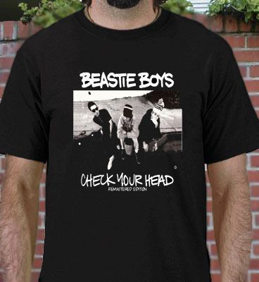 Hot Beastie Boys Check Your Head Black T Shirt All Size