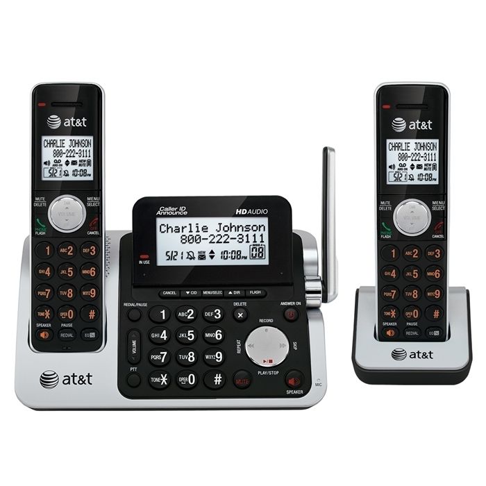   CL83201 Cordless Phone   DECT   Silver, Black   1 x Phone Line   2 x