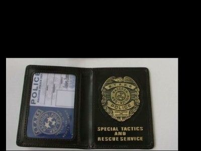 Resident Evil S.T.A.R.S ID Badge with Metal Emblem Blank ID Type