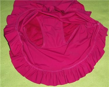 Love Your Assets Sarah Blakley SPANX Pink Slimming Swim Suit Dress 
