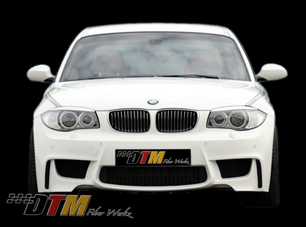 BMW 1 Series E82 1M Style Front Bumper Body Kit FITS REGULAR BODY NON 