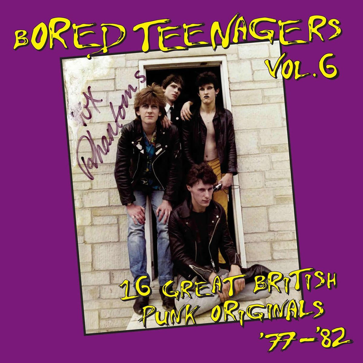 At long last BORED TEENAGERS Vol 6 LP + BOOKLET punk kbd NWOBHM 