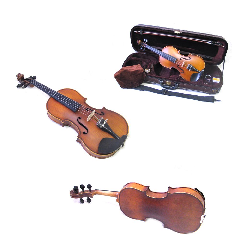 High Quality Helmke 5 String 4 4 Violin w Locking Case Bow Rosin
