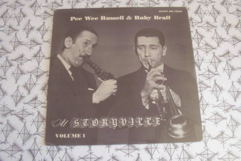 Pee Wee Russell Ruby Braff Jazz at Storyville 1 LP DG