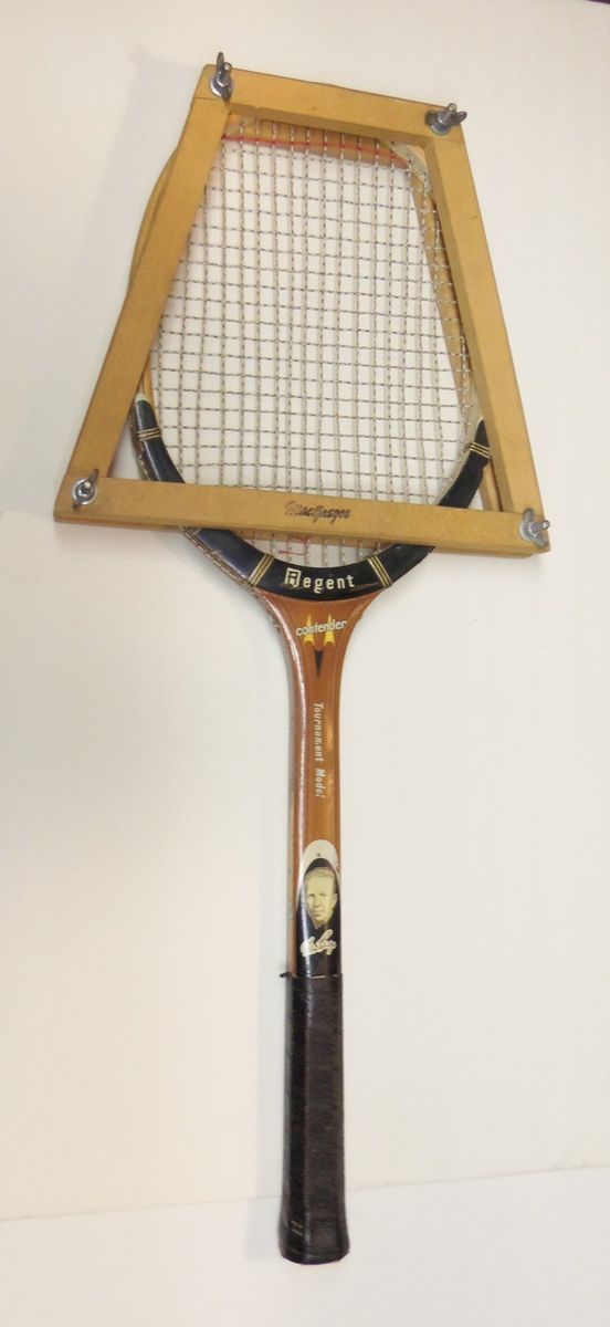 Don Budge Regent Contender Wooden Tennis Racket w Frame