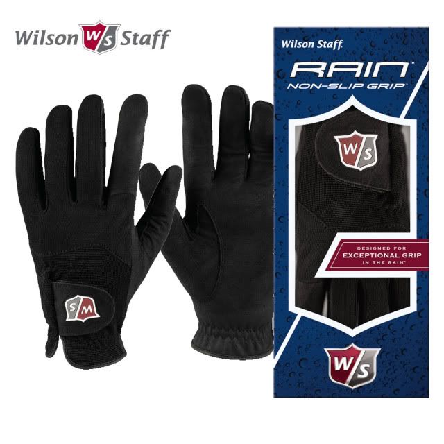  Wilson Rain Grip Golf Gloves 1 Pair Many Sizes