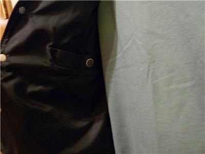 Mens Black Harley Davidson Leather Vest Very Cool