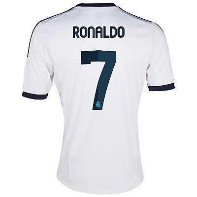 Adidas C Ronaldo Real Madrid Youth Home Jersey 2012 13