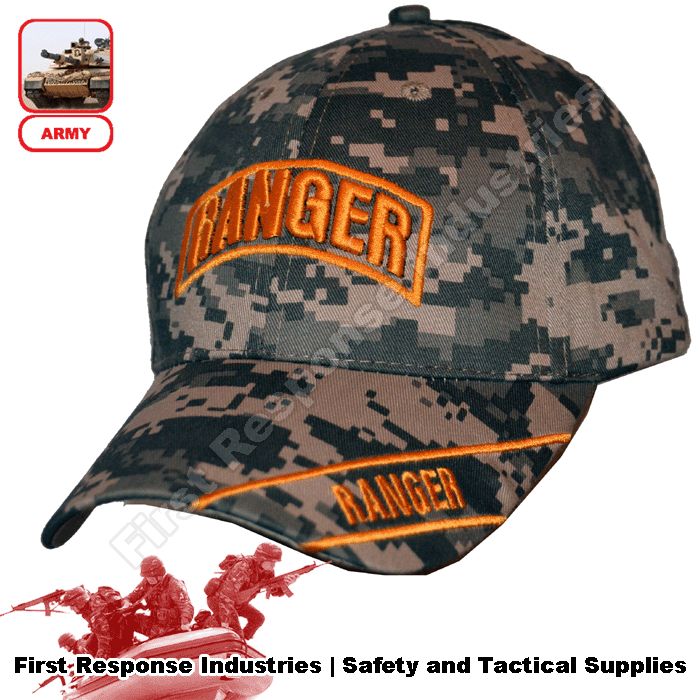 US Army Ranger Special Forces ACU Camo Hat Cap