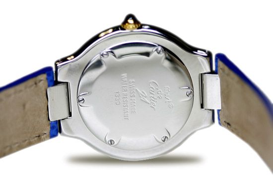   Cartier Must de 21 Two Tone 18K plated & Stainless Steel Wrist Watch