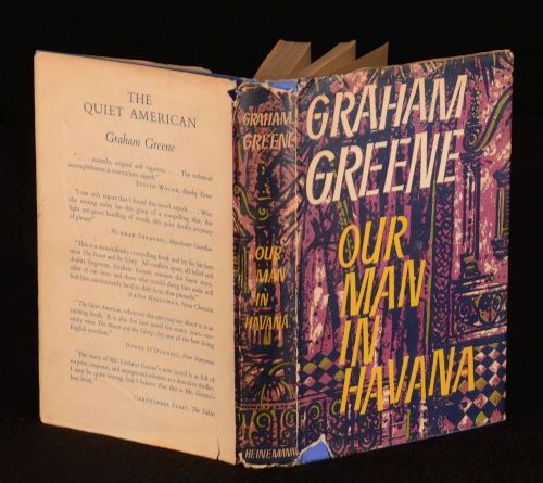 1958 Our Man in Havana Graham Greene First Edition Novel with 