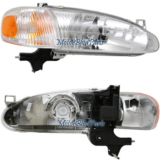 98 02 Prizm Headlight Headlamp Corner Light Passenger R