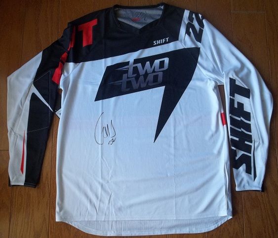 Chad Reed Signed Autographed Shift Two Two Motorsports Jersey Large 22 