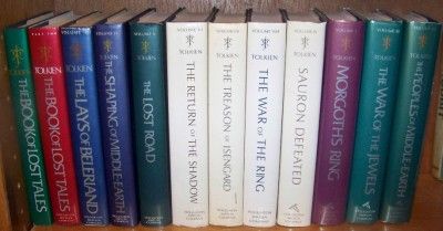  of Middle Earth The Silmarillion J R R Tolkien 13 Volumes HBDJ