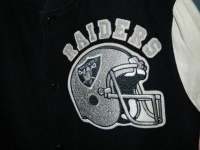 vintage autograph raiders jacket