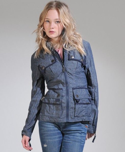 New Womens SUPERDRY Patrol Jacket Lite AD2149 1700