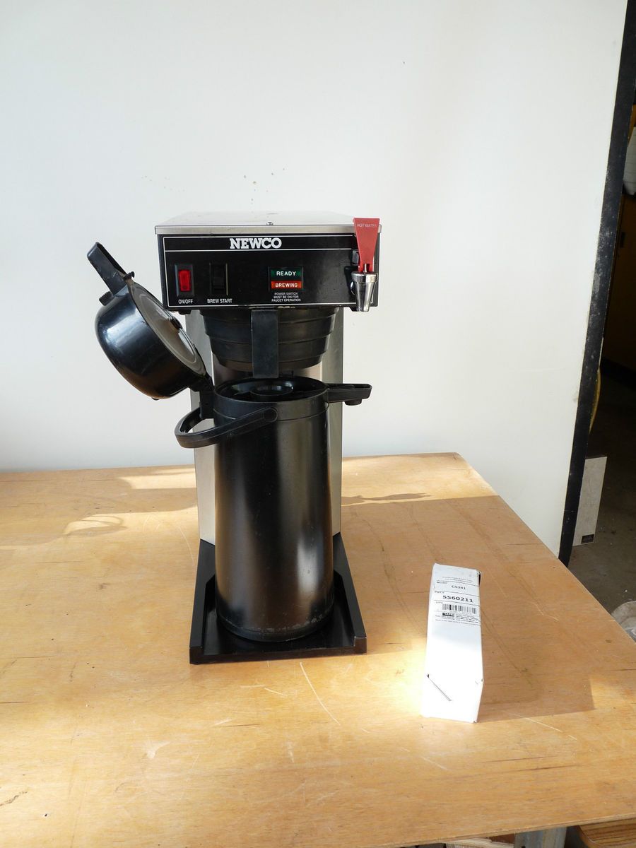 Newco Auto Air Pot Coffee Brewer Pot Filter Nice