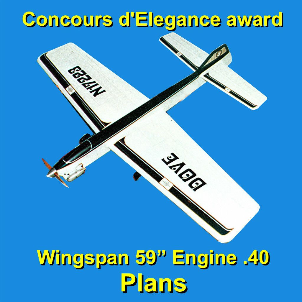 Control Line Stunt Model Airplane Plans Building Notes