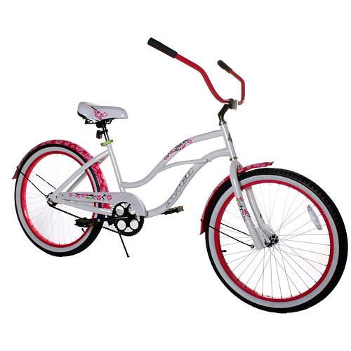 New 24 inch Cruiser Bike Come in All of Todays Coolest Styles Girls