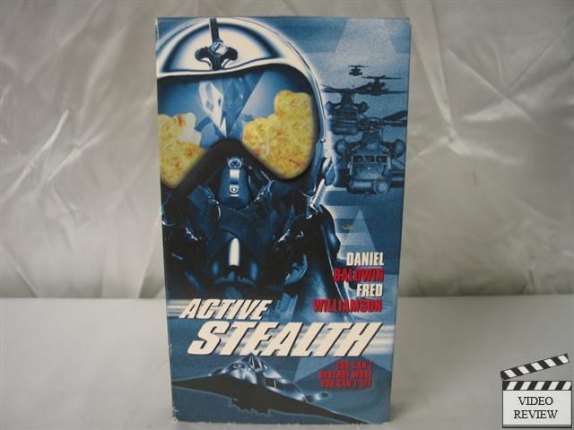 Active Stealth VHS Daniel Baldwin Fred Williamson 097368397637