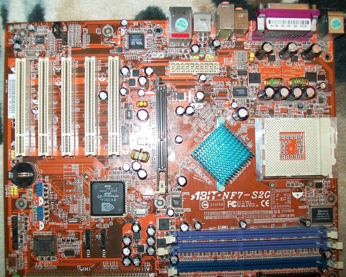  S2G AMD Socket 462 / A DDR 400 Dual Channel USB 2.0 Motherboard broken