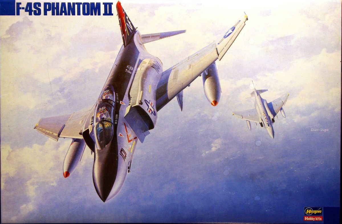72 Hasegawa McDonnell Douglas F 4S Phantom II U s Navy U s M C