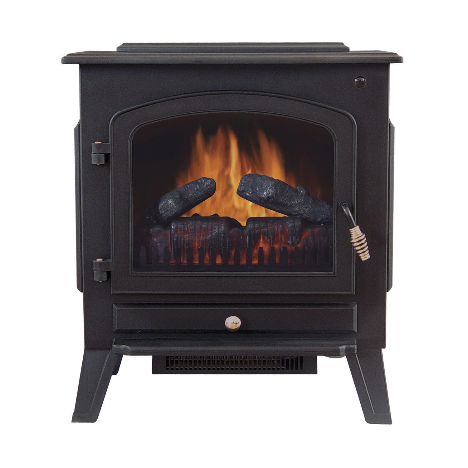 Tahoe 90402200 Dual Power Electric Stove Fireplace Heater