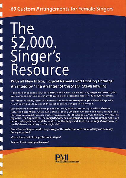 2000 Singer Resource for Female Vocal Jazz Sheet Music Lyrics 69 Songs