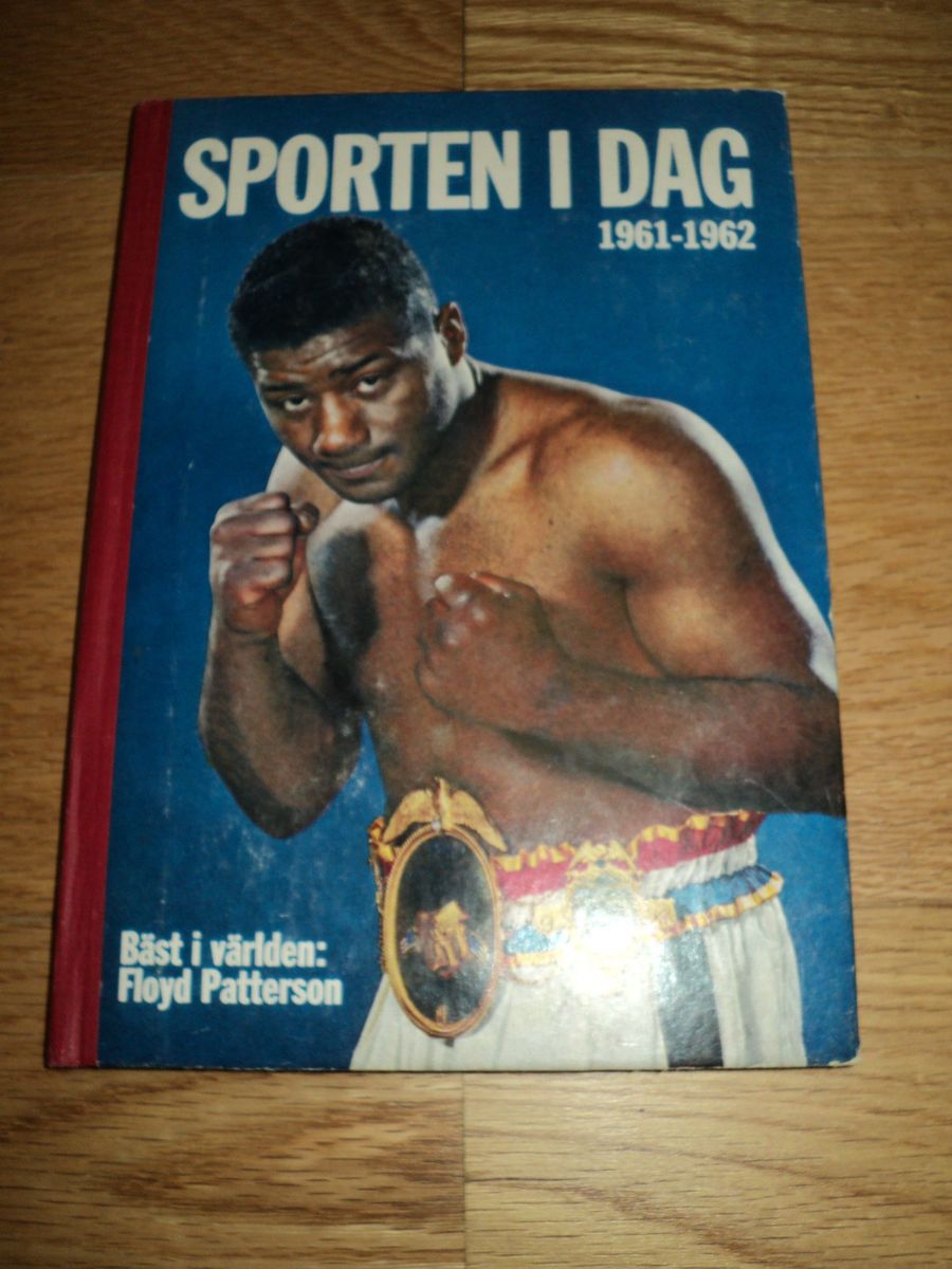 Swedish Book from 1961 with Floyd Patterson Boxing