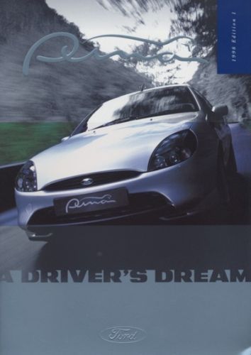 1998 Ford Puma Dealer Sales Brochure Book UK England