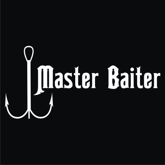 Master Baiter T Shirt Funny Fishing New 4 Colors Sz SM XL