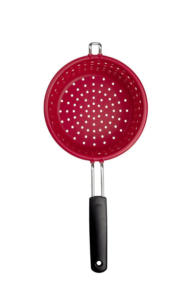 OXO Good Grips Silicone Cooking Colander Red