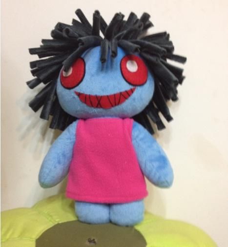 100 Handmade Plush Doll IB Mary and Garry Game Scary Blue Doll