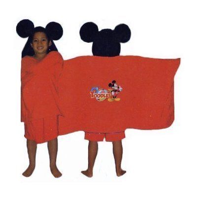 DISNEYS MICKEY MOUSE Hooded Towel 100% COTTON First Quality NWT Sale